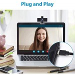 NexiGo N60 1080P Web Camera, HD Webcam with Microphone, Software Control & Privacy Cover, USB Computer Camera, 110-degree FOV, Plug and Play, for Zoom/Skype/Teams, Conferencing and Video Calling