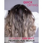 Powerful 2200w Ionic Hair Dryer, Fast Drying Professional Blow Dryer, JOHN Blast Turbo 6900
