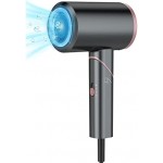 Hair Dryer, 1800W Blow Dryer, Ionic Hair Dryer with Diffuser, Foldable Handle Travel Hair Dryer, Constant Temperature Hair Care Without Damaging Hair