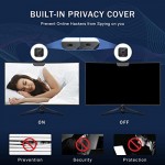 4K Streaming Webcam with Light - Angetube Ultra HD Autofocus Web Camera with Microphone - USB Gaming Web Cam Built-in Privacy Cover, Sony Sensor for PC MAC Computer Laptop Desktop, Meeting Video Call