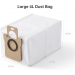 Dust Bags Compatible with L20 Ultra/L10s Ultra/L30 Ultra, 3.2L Dust Bags Vacuuming Bags for Collecting Hair, Dirt, Dust, and Debris (3pcs)