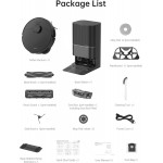 X40 Ultra Robotic Vacuum with Removable & Liftable Mop, 12,000Pa Suction, Side Brush Extensive Cleaning, 158°F Mop & Washboard Self Cleaning, Auto-Empty, Auto Refill, liftable Brushes