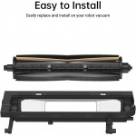 TriCut Brush Compatible with L10s Ultra/L20 Ultra/L10s Pro Ultra/X30 Ultra/X40 Ultra/L30 Ultra/L40 Ultra, Main Brush with Anti-Pinch, Anti-Stuck, Ideal for Pet Hair, Carpet and Hard Floor