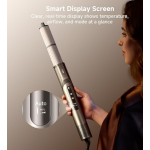 Dreame Dazzle Hair Styler and Dryer- Intelligent Nozzle Recognition, 110,000RPM High-Speed Motor for Fast Drying, 300M Negative Ions, 5 Snap-on Attachments, Smart Screen, 3 Customizable Modes